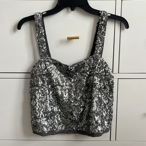 A&F Sequin Tank